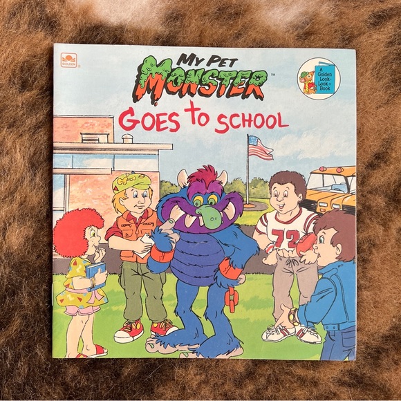 My Pet Monster Other Vintage 986 198s My Pet Monster Goes To School